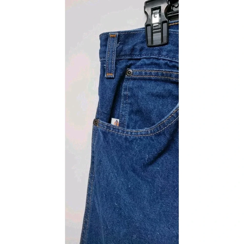 Vintage‎ Dickies Blue Denim Wide Leg Straight Jeans Mens Size 50